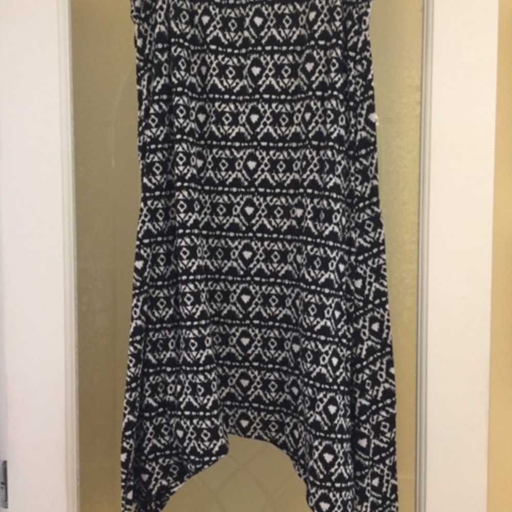 Skirt black & white